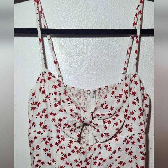 Reformation Aero Sun Dress Sophia Size 4 in White Floral - Picture 11 of 13